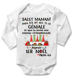 SALUT MAMAN ! JOYEUX 1ER NOEL