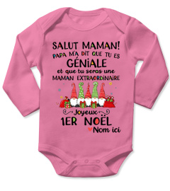 SALUT MAMAN ! JOYEUX 1ER NOEL