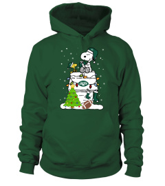 NYJ Snoopy Christmas Hoodie