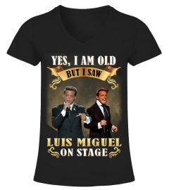 I SAW LUIS MIGUEL ON STAGE