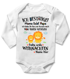 ICH BESTATIGE! MAMA LIEBT PAPA