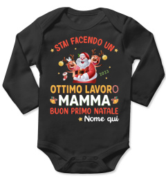 STAI FACENDO UN OTTIMO LAVORO MAMMA