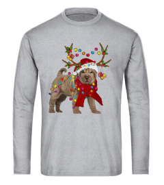 sharpei christmas new t shirt