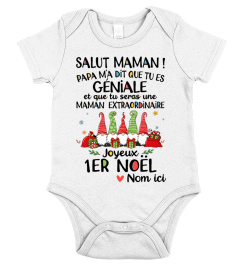 SALUT MAMAN! JOYEUX 1ER NOËL