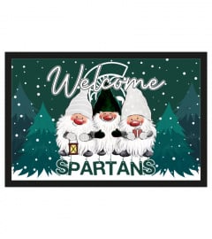 MS Christmas Gnomes Doormat