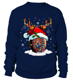 DC Santa Hat Reindeer Christmas Sweatshirt