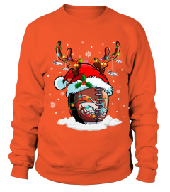 DB Santa Hat Reindeer Christmas Sweatshirt