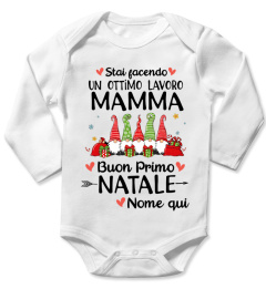 STAI FACENDO UN OTTIMO LAVORO MAMMA