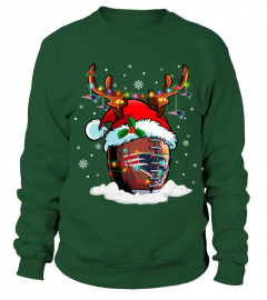 NEP Santa Hat Reindeer Christmas Sweatshirt
