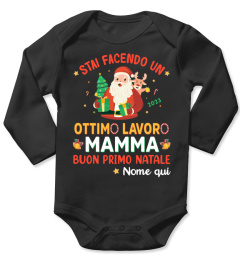 STAI FACENDO UN OTTIMO LAVORO MAMMA