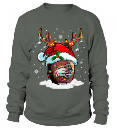 PHI Santa Hat Reindeer Christmas Sweatshirt