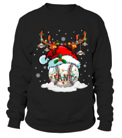 SG Santa Hat Reindeer Christmas Sweatshirt
