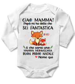 CIAO MAMMA! BUON PRIMO NATALE