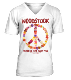 Woodstock peace floral