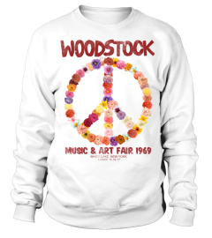 Woodstock peace floral