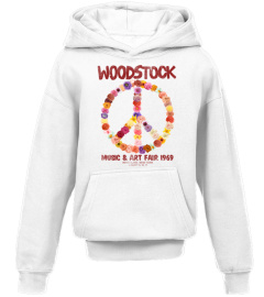 Woodstock peace floral