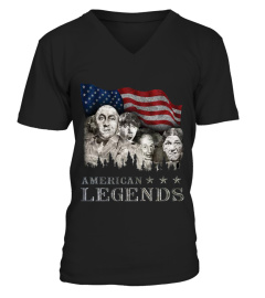 Three Stooges - American Legends USA Flag