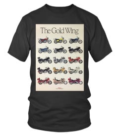 The Gold Wing T-shirt Size S-5XL Shipping Worldwide