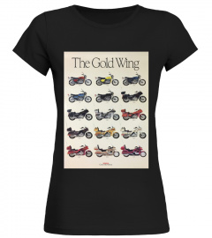 The Gold Wing T-shirt Size S-5XL Shipping Worldwide