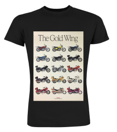 The Gold Wing T-shirt Size S-5XL Shipping Worldwide