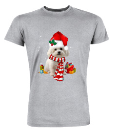 BICHON FRISE CHRISTMAS NEW T SHIRT