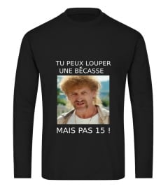 TU PEUX LOUPER UNE BECASSE MAIS PAS 15