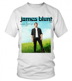 2-Seiten James Blunt T Shirt Tour 2024
