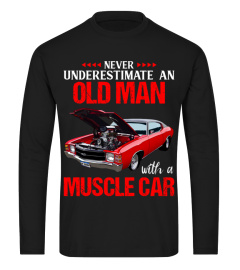 never underestimate an old man with a muscle car