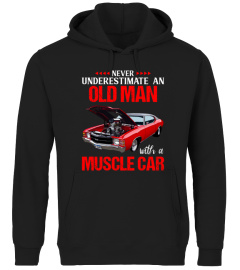 never underestimate an old man with a muscle car