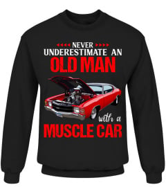 never underestimate an old man with a muscle car