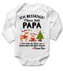 ICH BESTATIGE! MAMA LIEBT PAPA