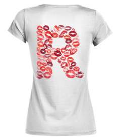 Tee Shirt Bisous - T Shirt Bisous Lettre R