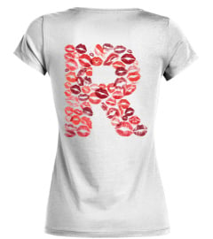 Tee Shirt Bisous - T Shirt Bisous Lettre R