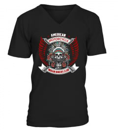 Vintage American Motorcycle Indian For Old Biker Classic T-Shirt-