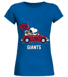 NYG Snoopy Tailgate T-Shirt