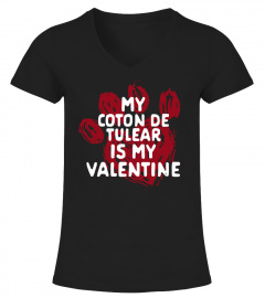 coton de tulear new valentine  t shirtsss