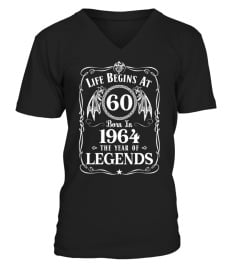 LIFE BEGINS AT 60 BORN IN 1964 THE YEAR OF LEGENDS