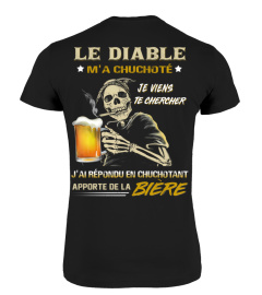 Le diable m'a chuchoté "je viens te chercher" j'ai répondu en chuchotant apporte du JACK