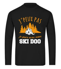 JE PARS AVEC MON SKI-DOO