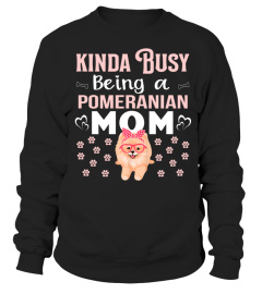 Kinda Busy Being A Pomeranian Mom