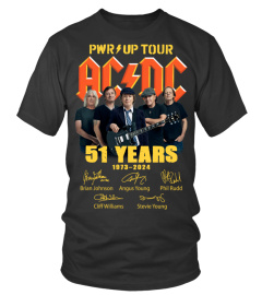 2-Sided ACDC Band Tour Shirt