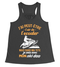 JE SUIS AVEC MON SKI-DOO