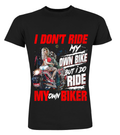 I don't ride my own bike