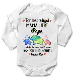 ICH BESTATIGE! MAMA LIEBT PAPA