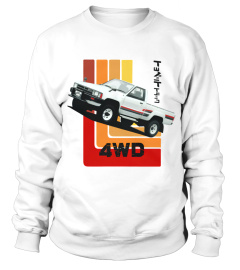 WT 012.Toyota Retro 80's Hilux Pickup Truck