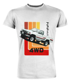 WT 012.Toyota Retro 80's Hilux Pickup Truck