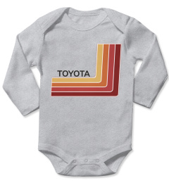 BK 019.Toyota Retro Lines Vintage Offroad TRD Logo