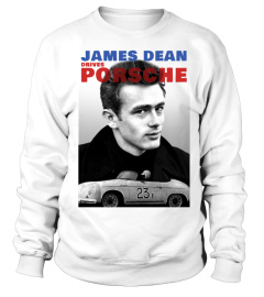 James Dean Drives Porsche