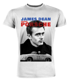 James Dean Drives Porsche