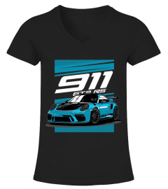 BK. Porsche 911 GT3 RS Racing Turbo Car T-Shirt-art